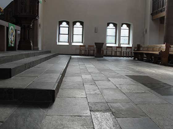 Natursteinboden Detmold